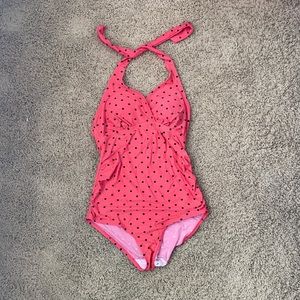 Motherhood Maternity Pink Swimsuit
